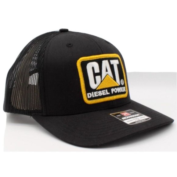 Caterpillar CAT Richardson 112 Snap Back Trucker Hat - Picture 2 of 3